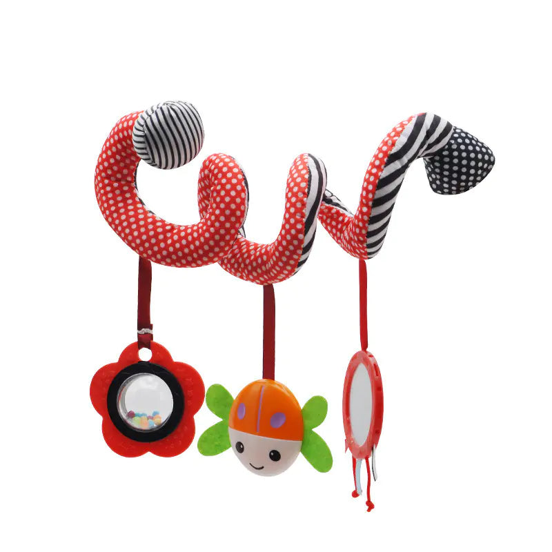 Multifunctional Ladybug Toy with Plush and Sound